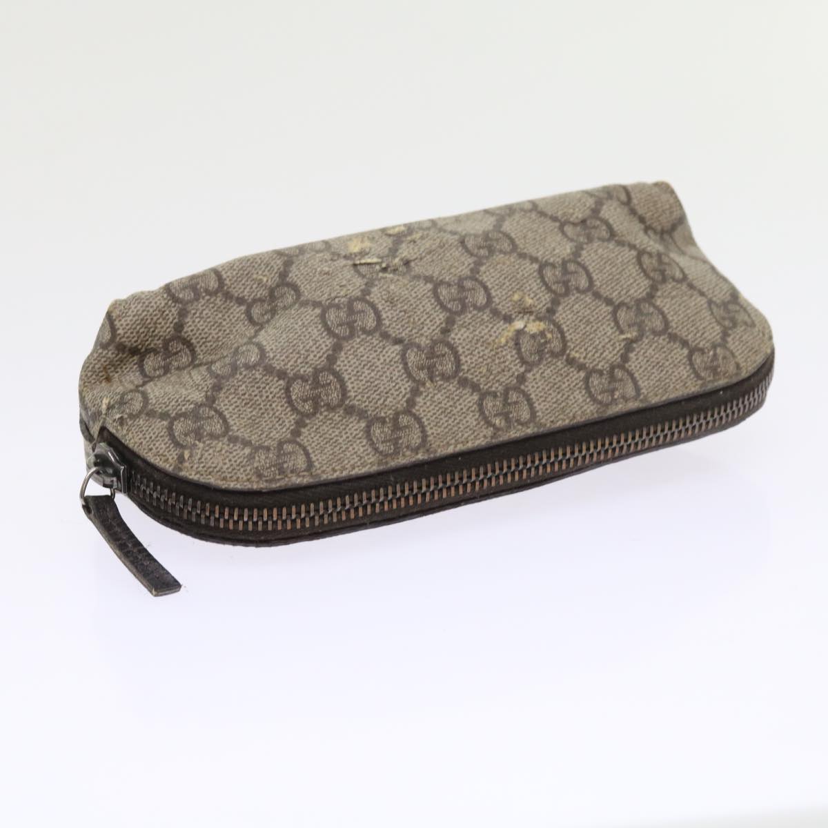 GUCCI GG Canvas Pouch 3Set Beige Purple ar10513
