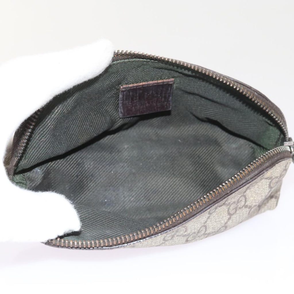 GUCCI GG Canvas Pouch 3Set Beige Purple ar10513