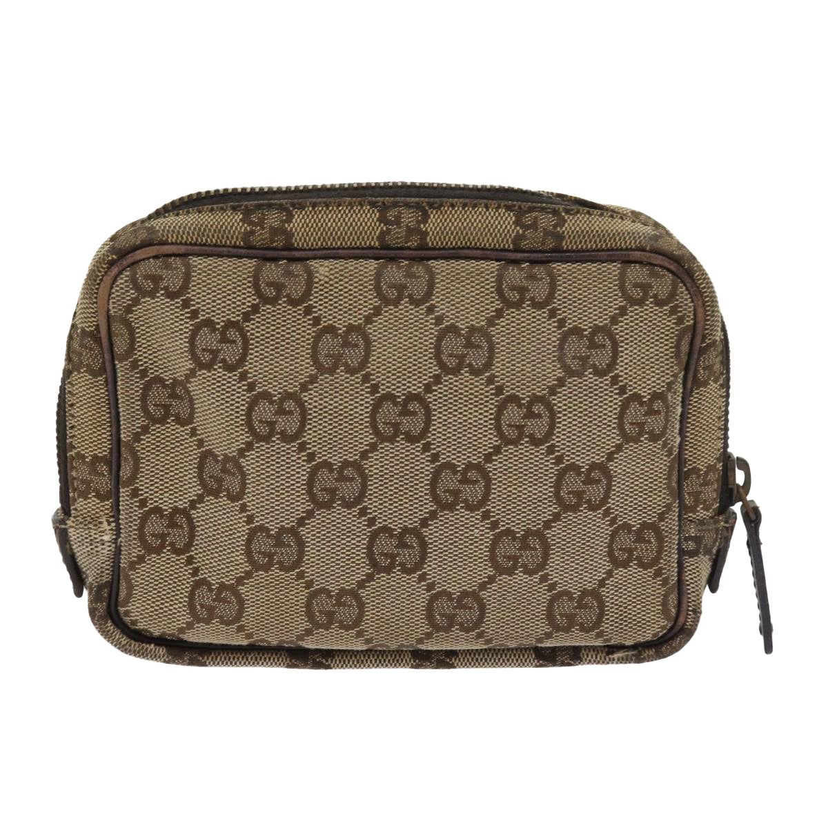 GUCCI GG Canvas Pouch 3Set Beige Purple ar10513