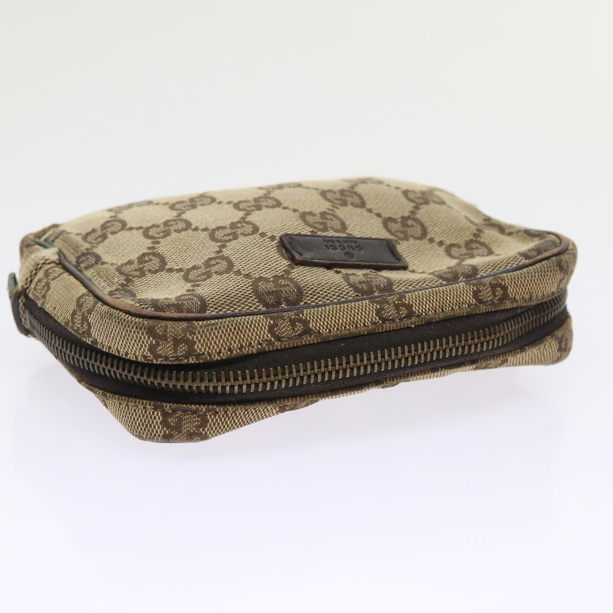 GUCCI GG Canvas Pouch 3Set Beige Purple ar10513
