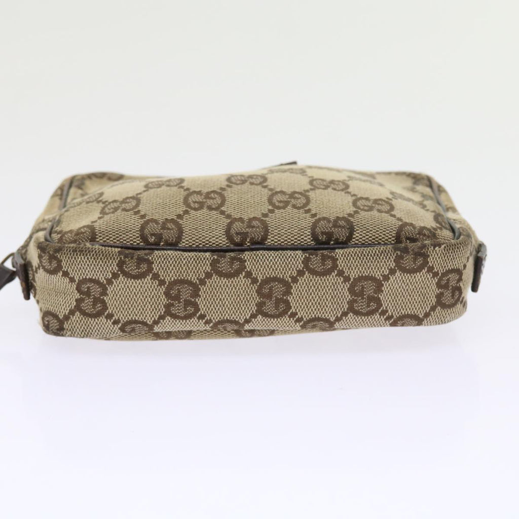 GUCCI GG Canvas Pouch 3Set Beige Purple ar10513