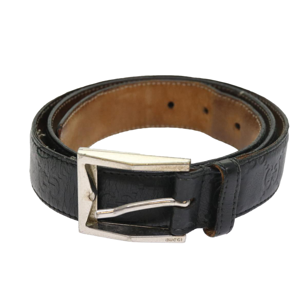 GUCCI GG Canvas Belt Jackie Wallet 5Set Black ar10514