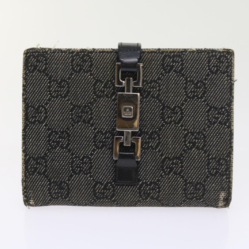 GUCCI GG Canvas Belt Jackie Wallet 5Set Black ar10514