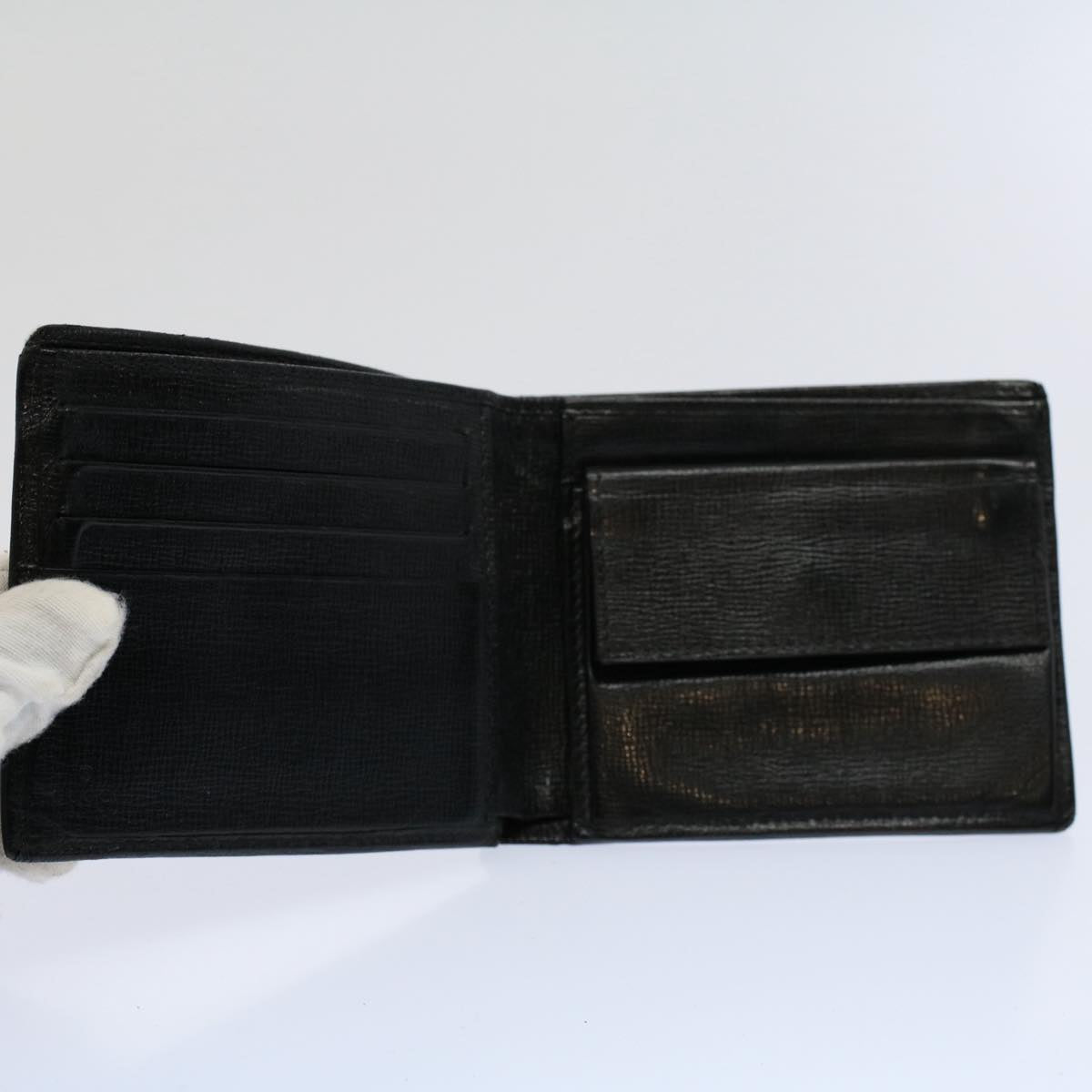 GUCCI PRADA Wallet Leather 6Set Black Red ar10516