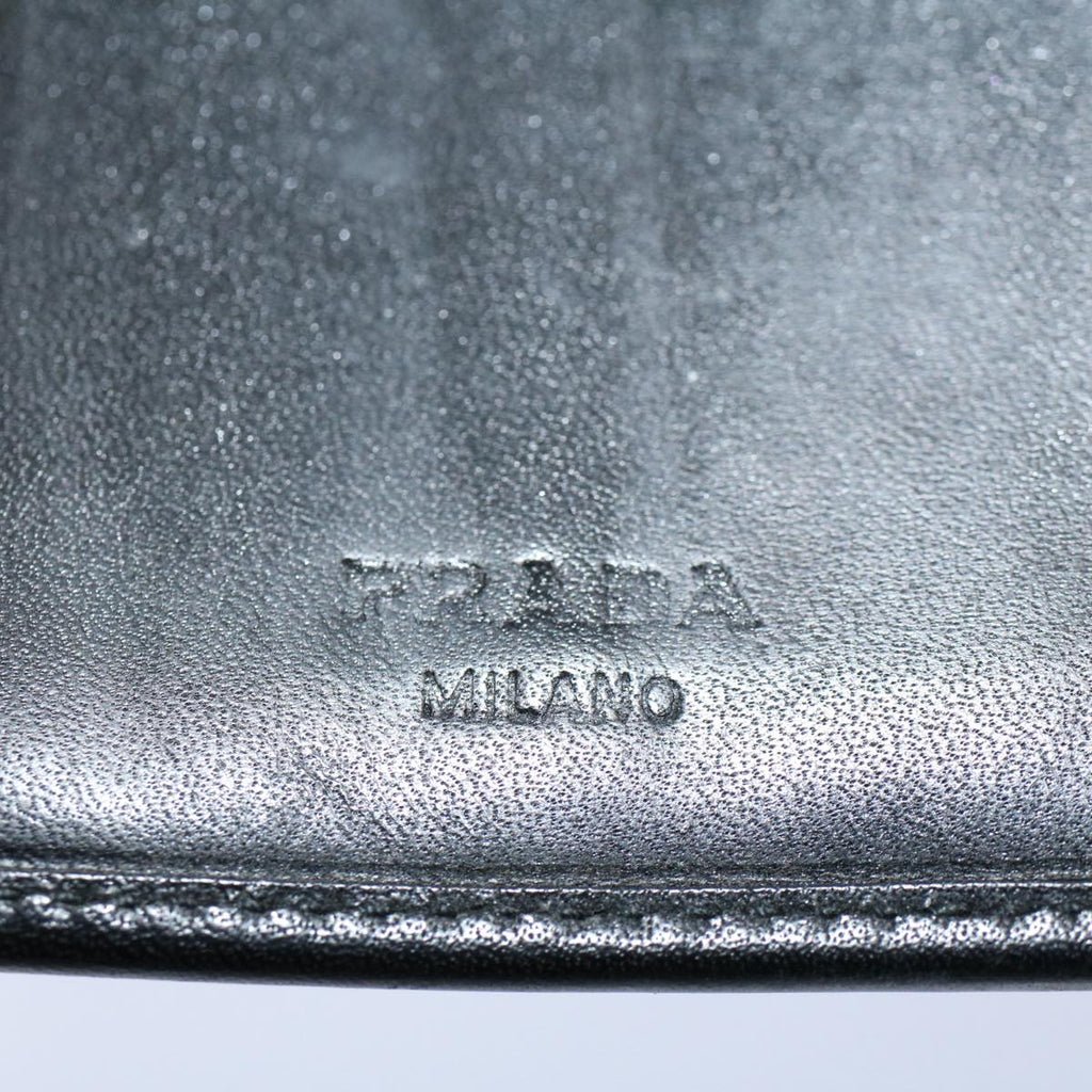 GUCCI PRADA Wallet Leather 6Set Black Red ar10516