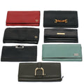 GUCCI Bamboo Wallet Leather 7Set Black Red Gray ar10518