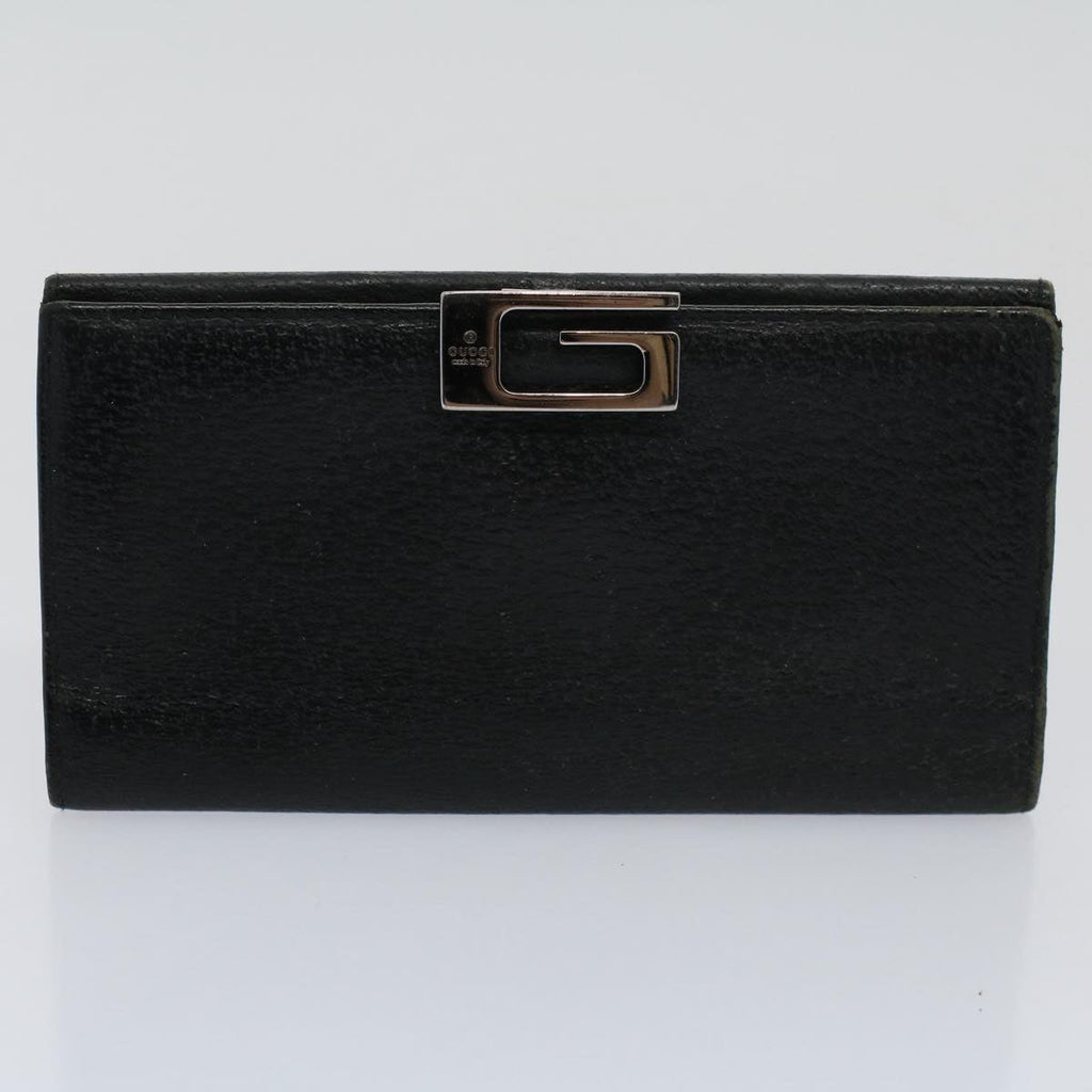 GUCCI Bamboo Wallet Leather 7Set Black Red Gray ar10518