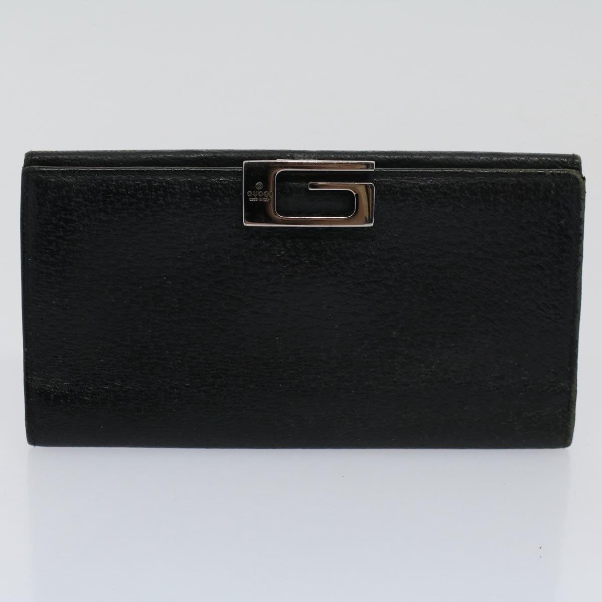GUCCI Bamboo Wallet Leather 7Set Black Red Gray ar10518