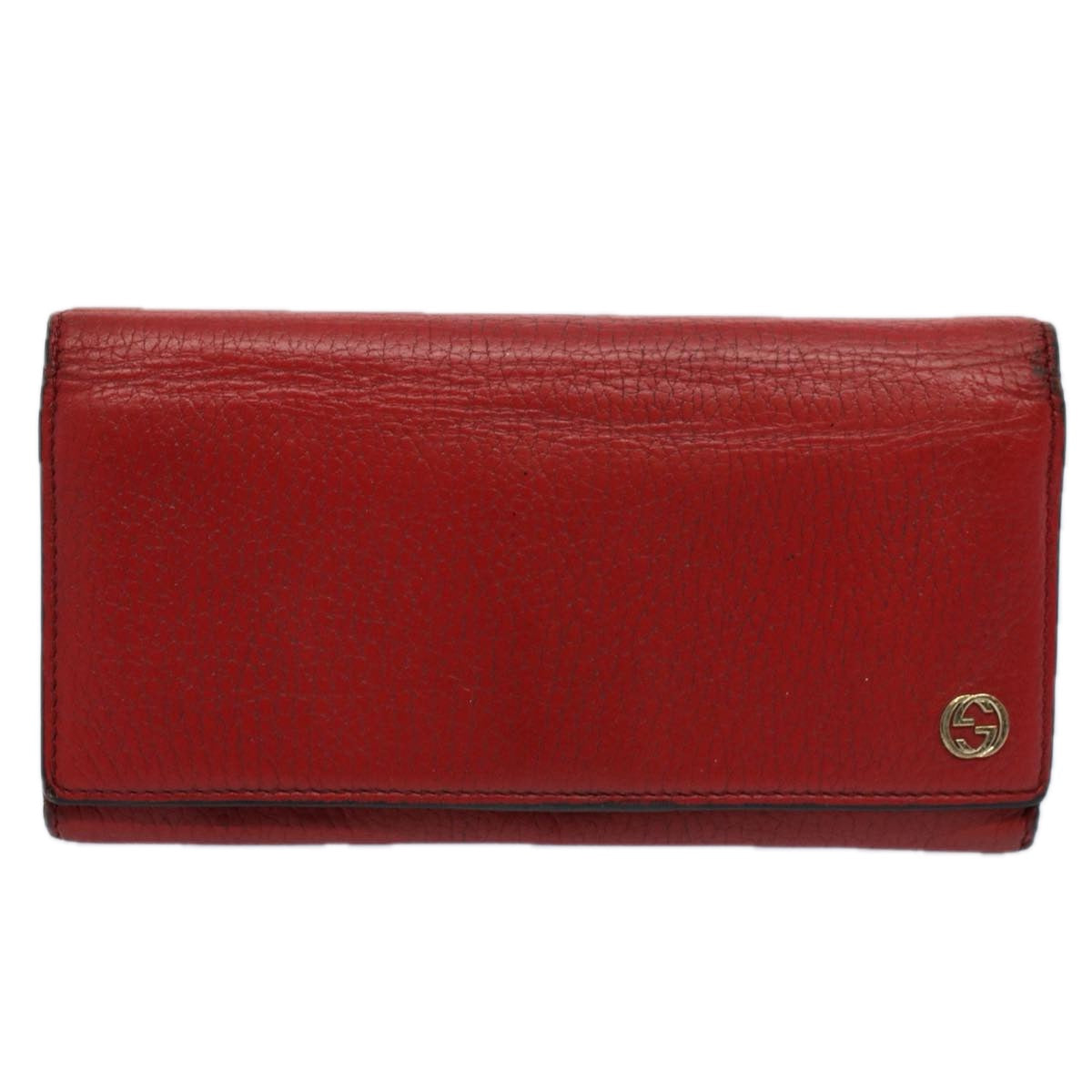GUCCI Bamboo Wallet Leather 7Set Black Red Gray ar10518