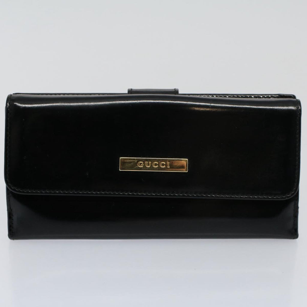 GUCCI Bamboo Wallet Leather 7Set Black Red Gray ar10518