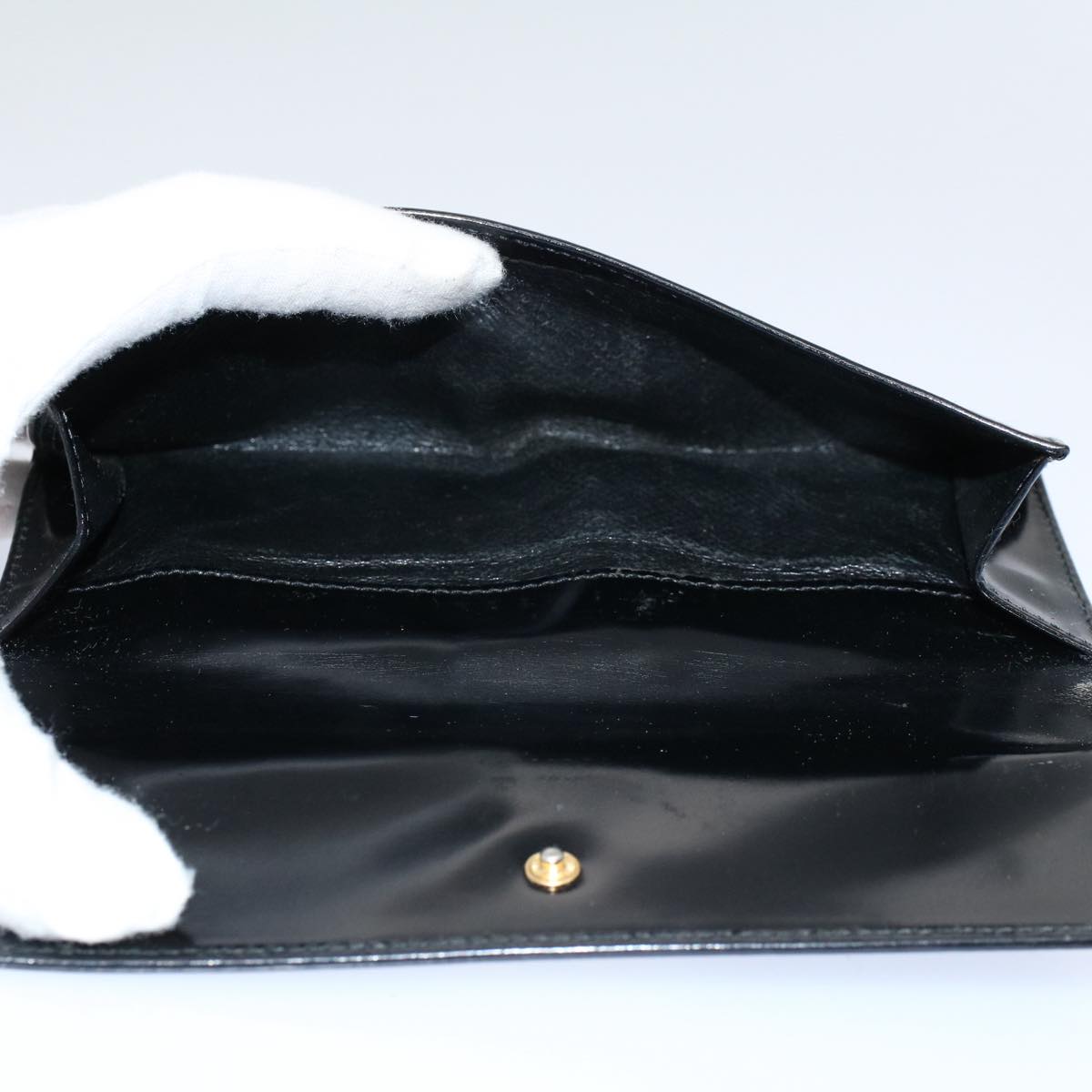 GUCCI Bamboo Wallet Leather 7Set Black Red Gray ar10518