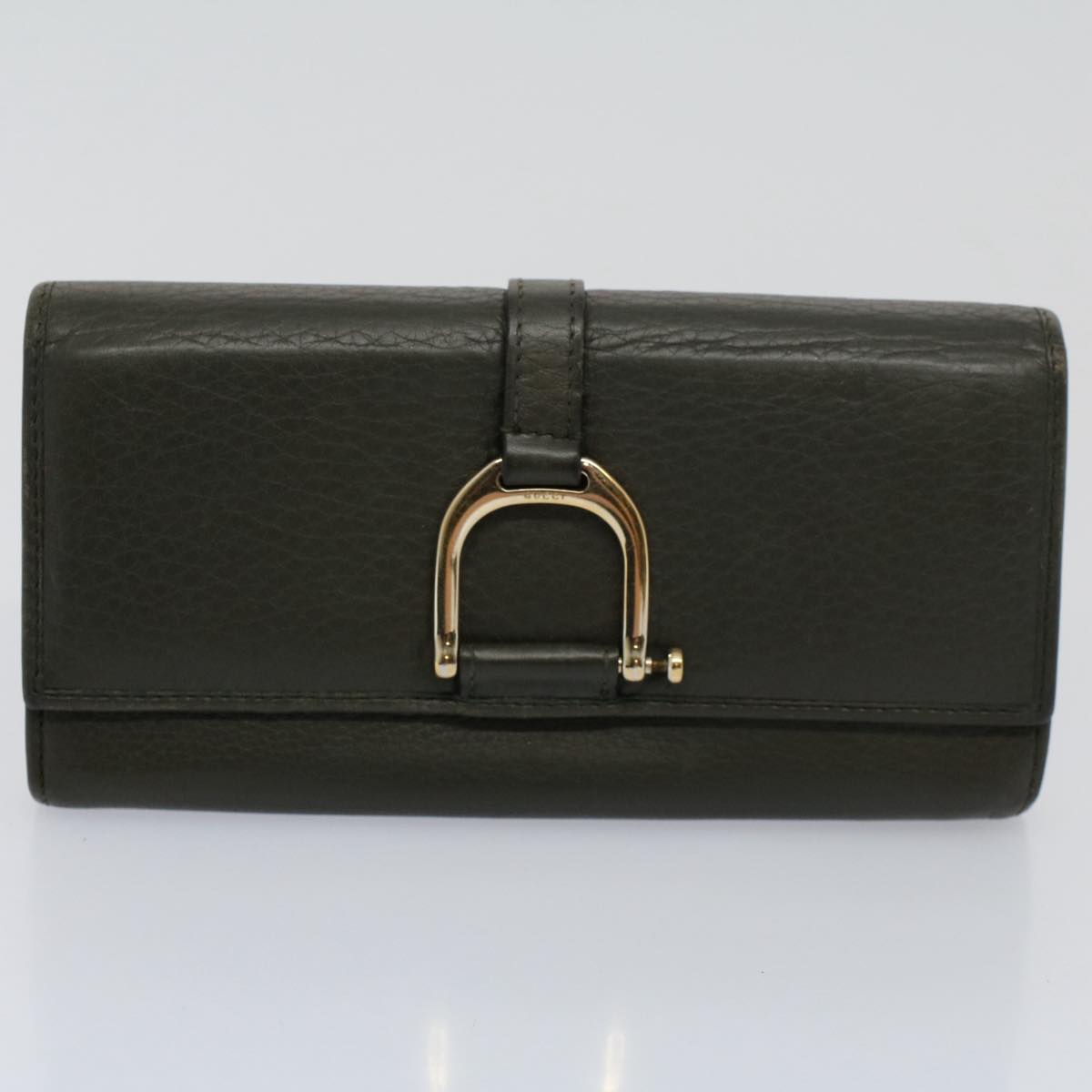 GUCCI Bamboo Wallet Leather 7Set Black Red Gray ar10518