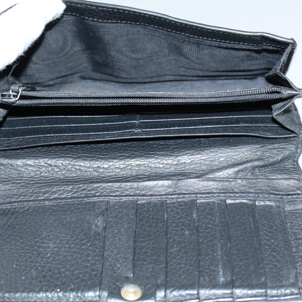 GUCCI Bamboo Wallet Leather 7Set Black Red Gray ar10518
