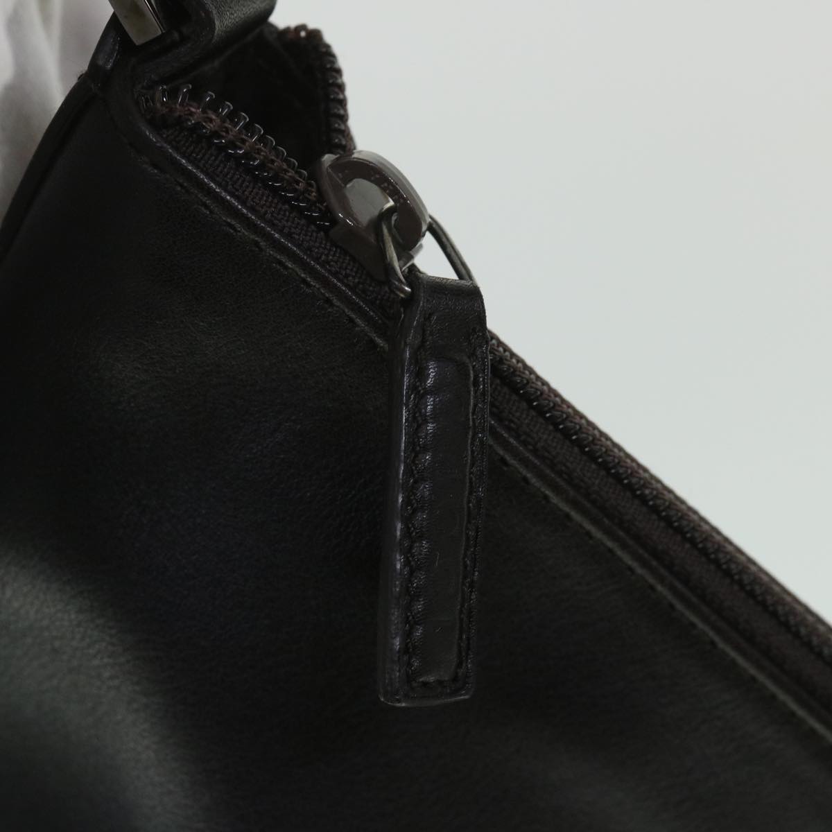 GUCCI Shoulder Bag Leather Black 001 1206 ar10523