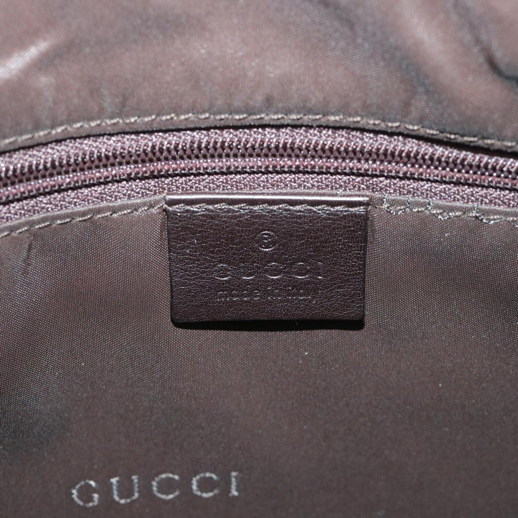 GUCCI Shoulder Bag Leather Black 001 1206 ar10523