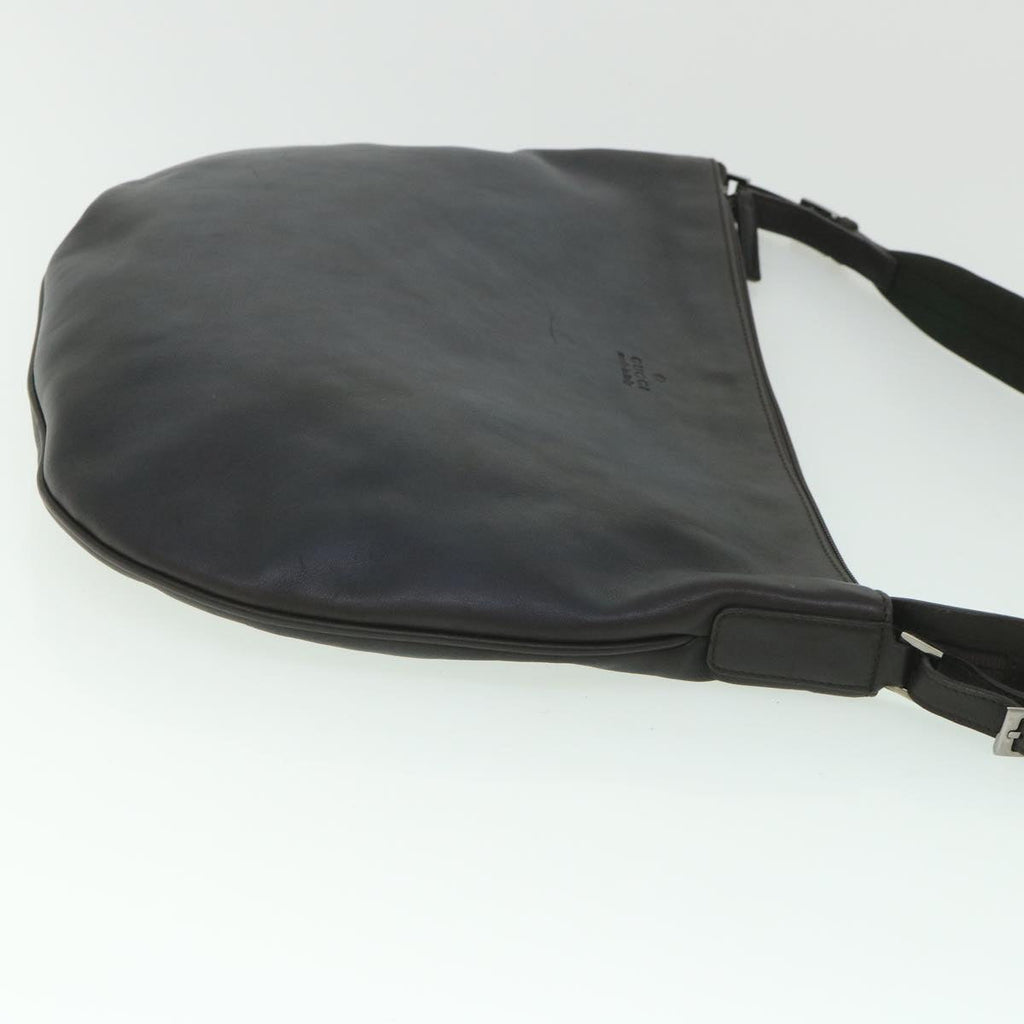 GUCCI Shoulder Bag Leather Black 001 1206 ar10523