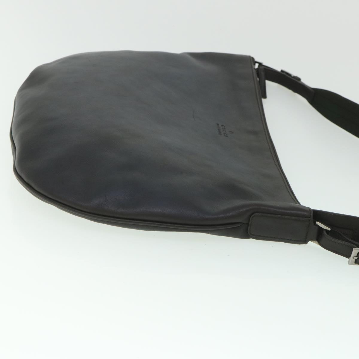 GUCCI Shoulder Bag Leather Black 001 1206 ar10523