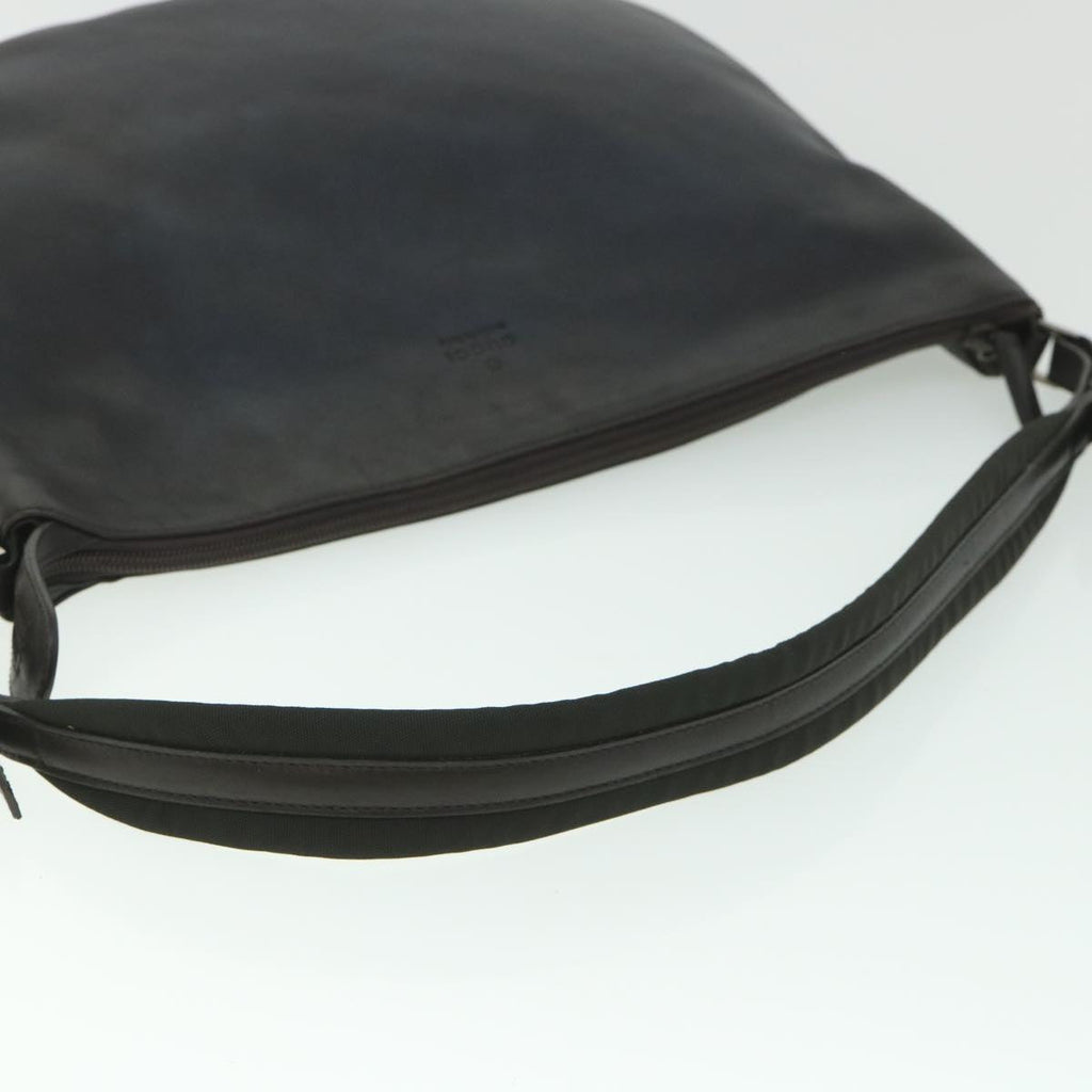 GUCCI Shoulder Bag Leather Black 001 1206 ar10523