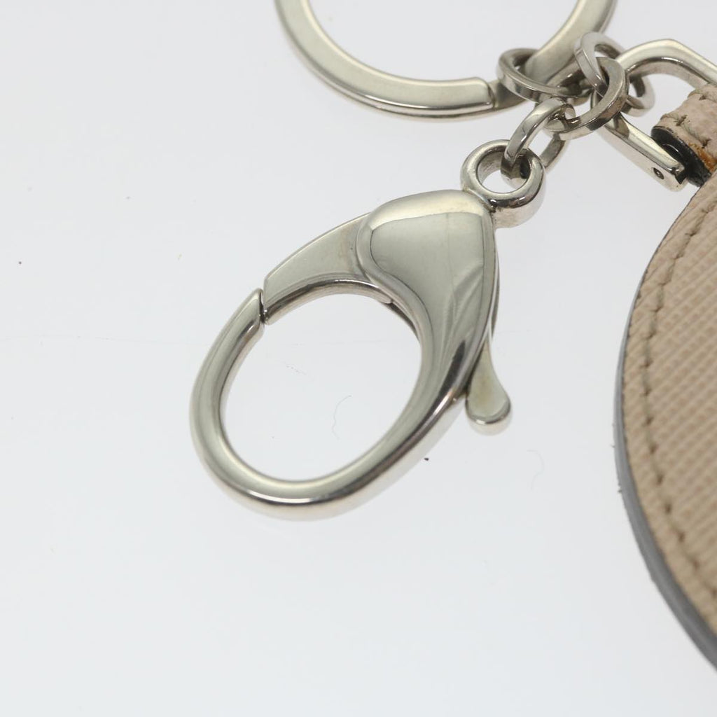 FENDI Key Ring Leather Pink ar10597B