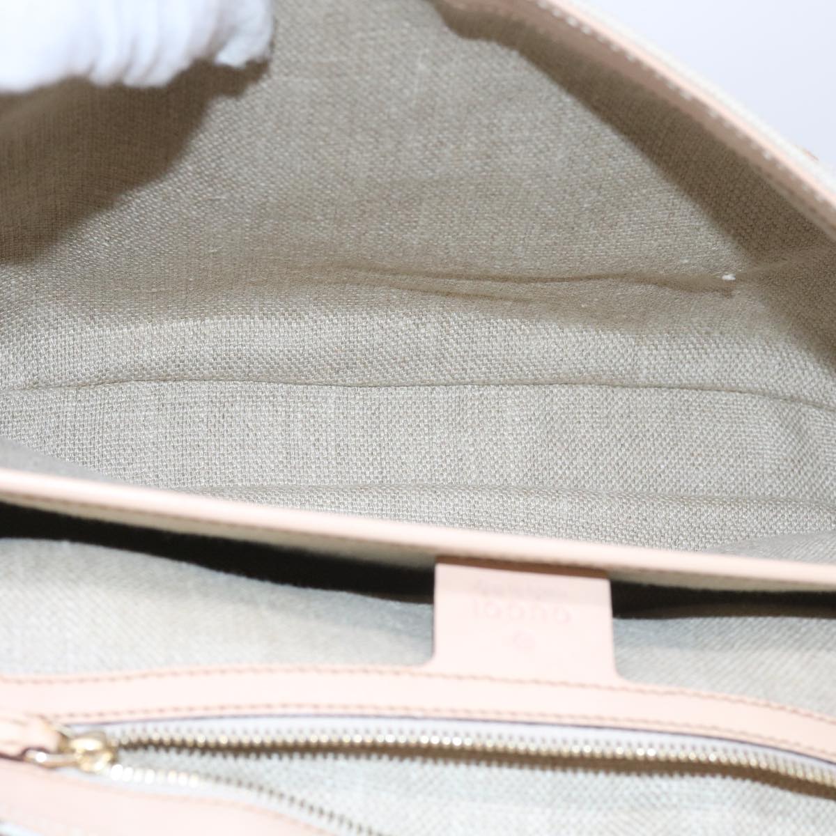 GUCCI Bamboo Hand Bag Canvas Multicolor 137351 ar10633B