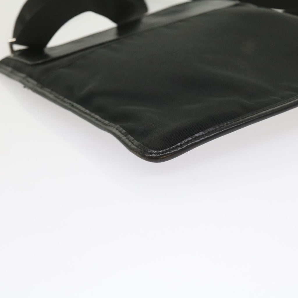 GUCCI Shoulder Bag Canvas Black 019 0348 ar10660