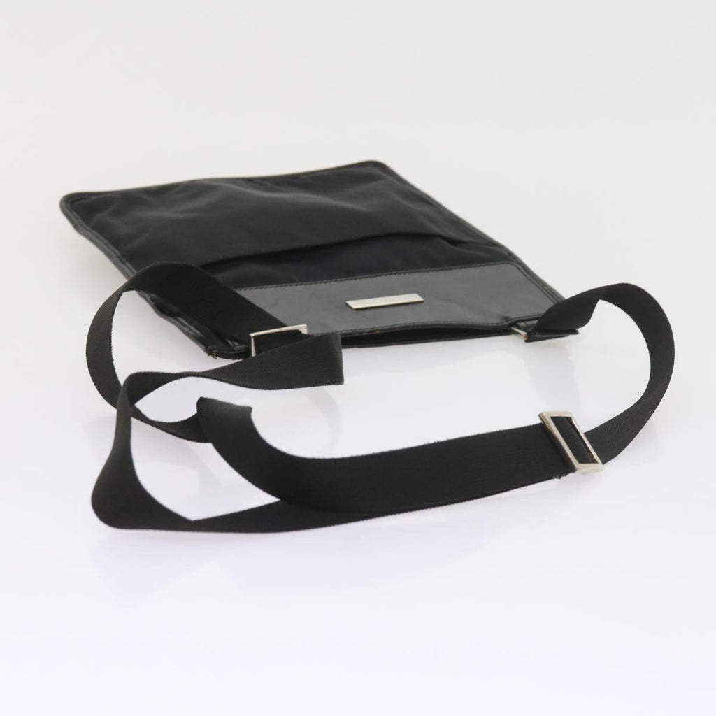 GUCCI Shoulder Bag Canvas Black 019 0348 ar10660