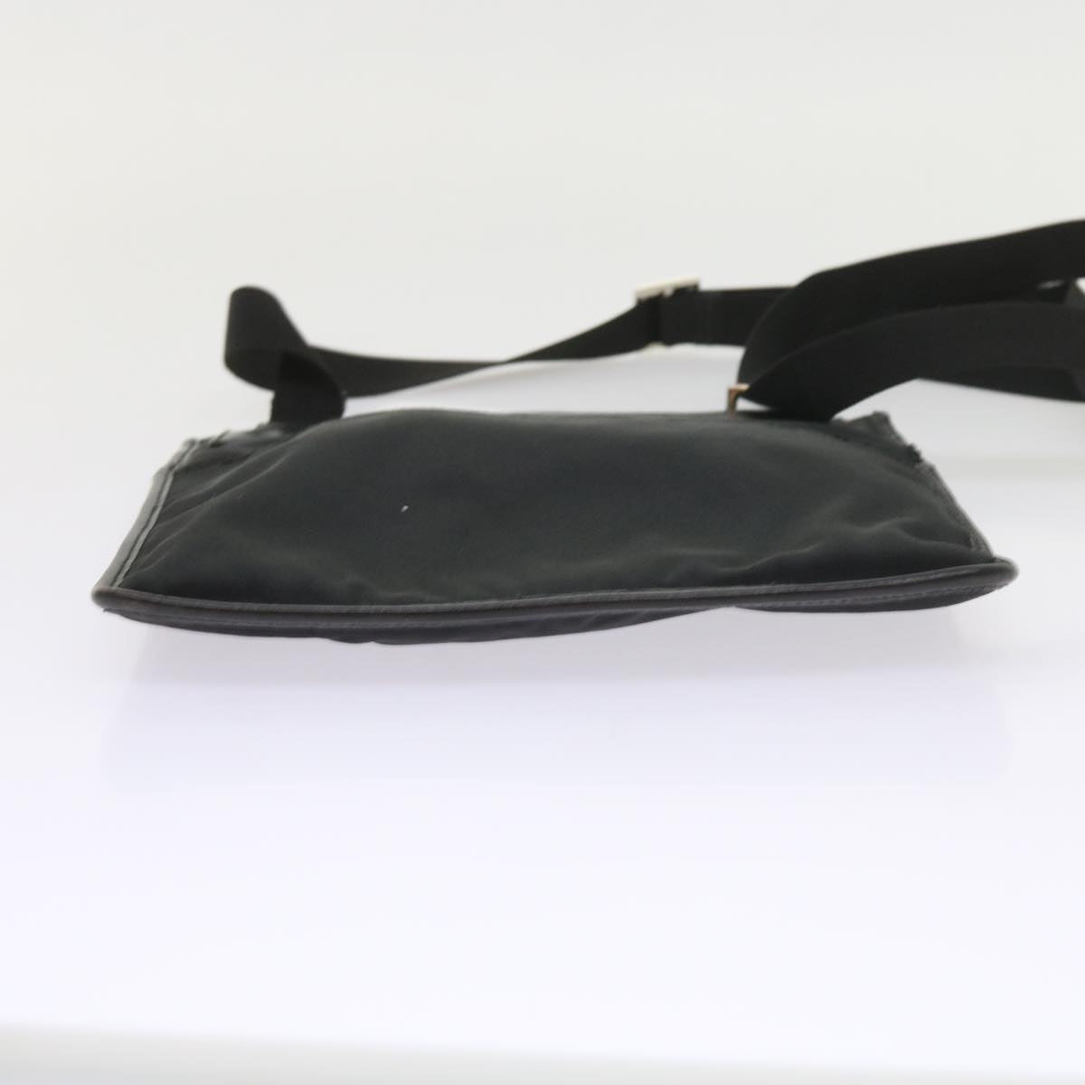 GUCCI Shoulder Bag Canvas Black 019 0348 ar10660