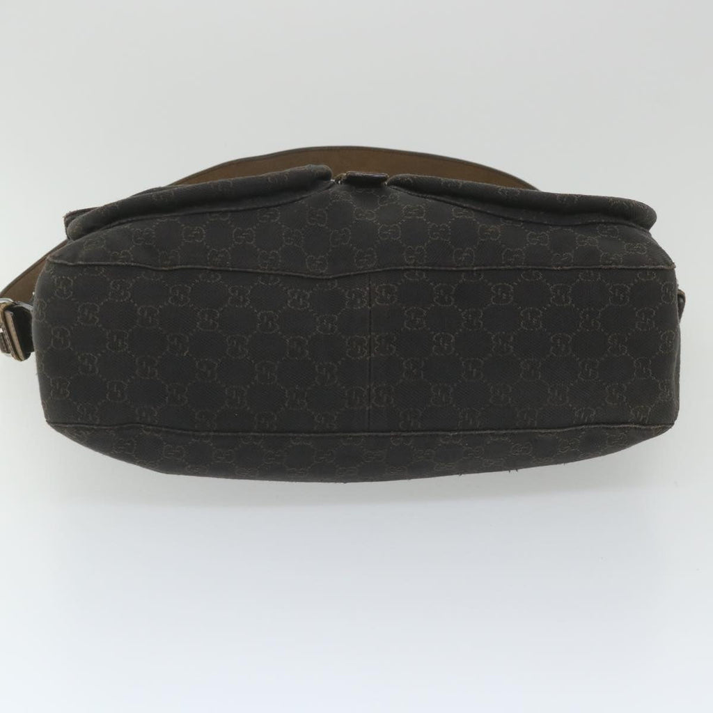 GUCCI GG Canvas Shoulder Bag Brown 101651 ar10778