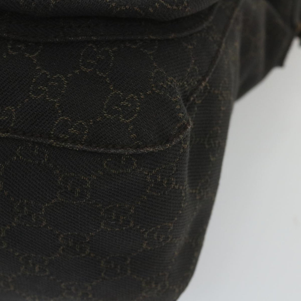 GUCCI GG Canvas Shoulder Bag Brown 101651 ar10778