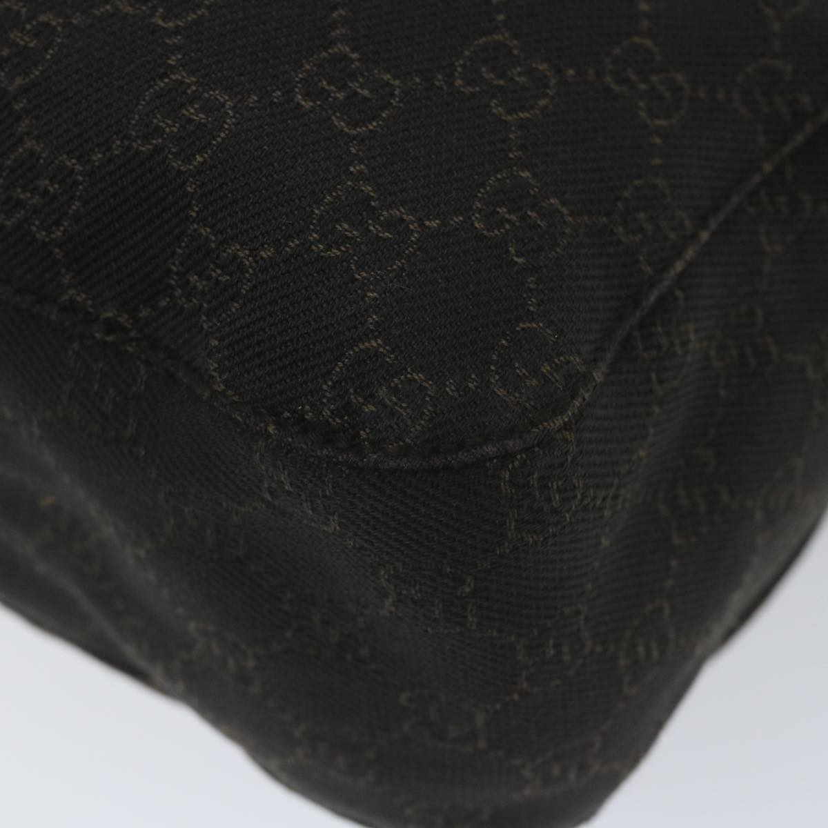 GUCCI GG Canvas Shoulder Bag Brown 101651 ar10778