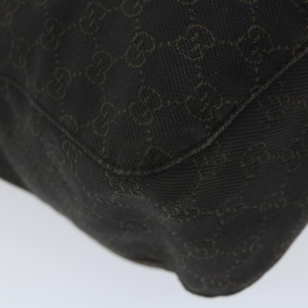GUCCI GG Canvas Shoulder Bag Brown 101651 ar10778