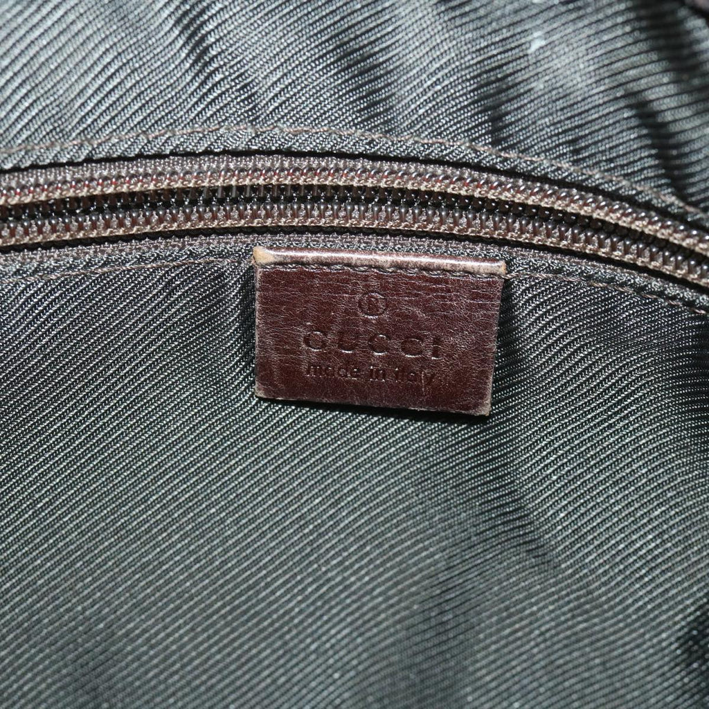 GUCCI GG Canvas Shoulder Bag Brown 101651 ar10778