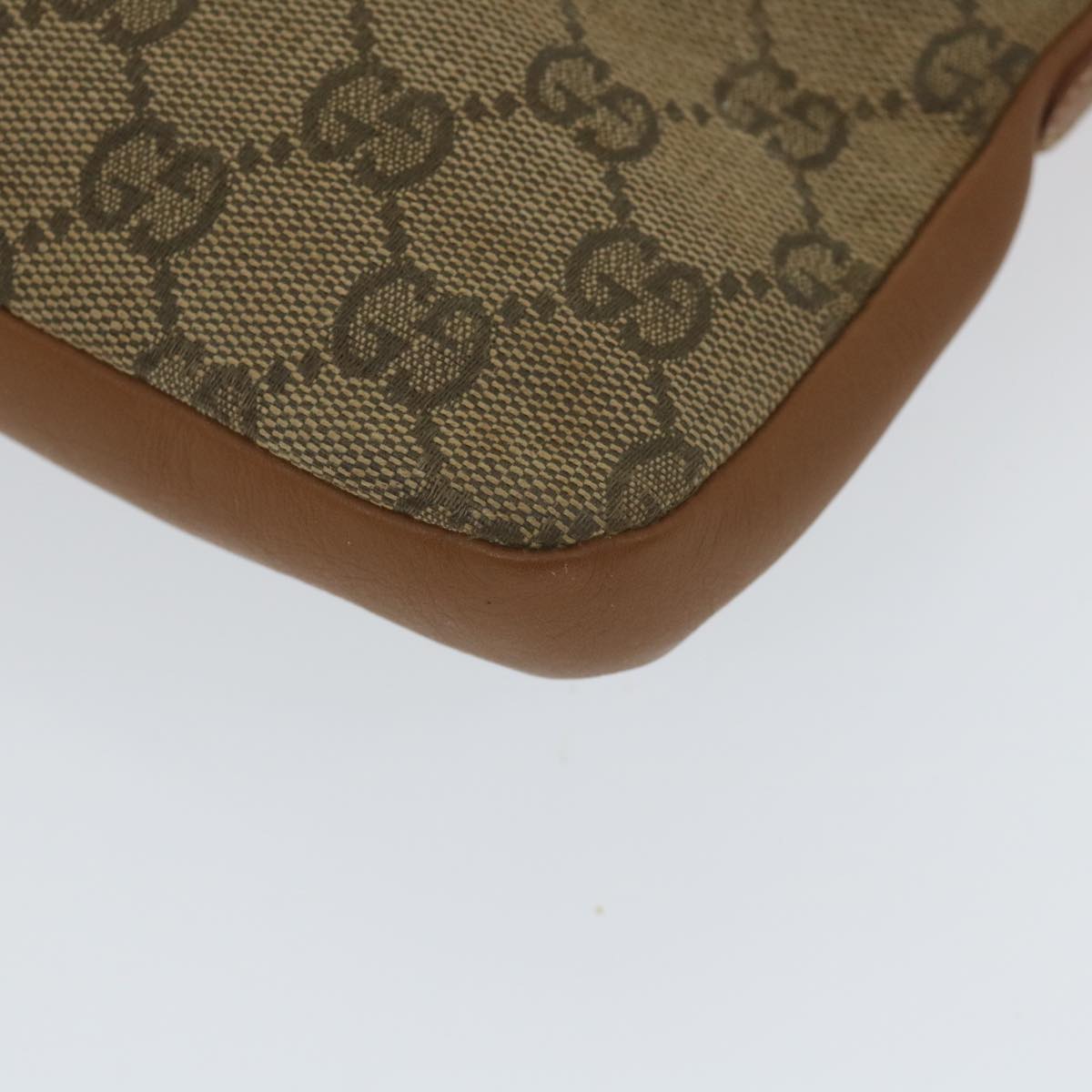 GUCCI GG Canvas Shoulder Bag Beige 004 92 0230 ar10780
