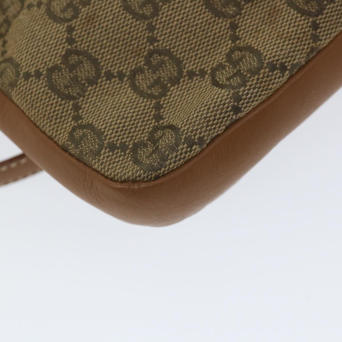 GUCCI GG Canvas Shoulder Bag Beige 004 92 0230 ar10780