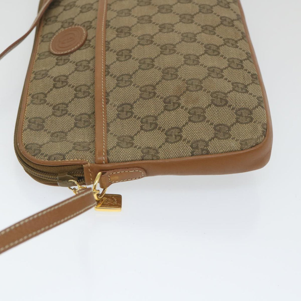 GUCCI GG Canvas Shoulder Bag Beige 004 92 0230 ar10780
