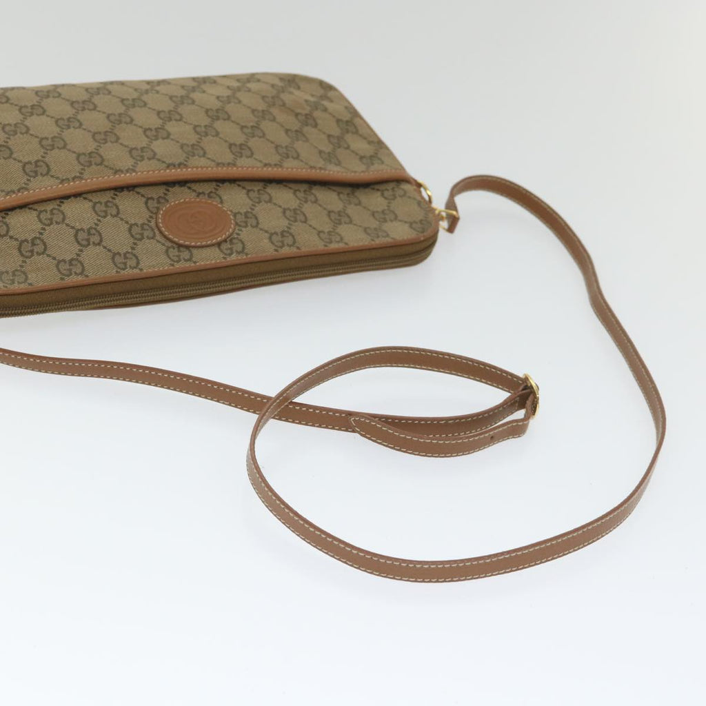 GUCCI GG Canvas Shoulder Bag Beige 004 92 0230 ar10780