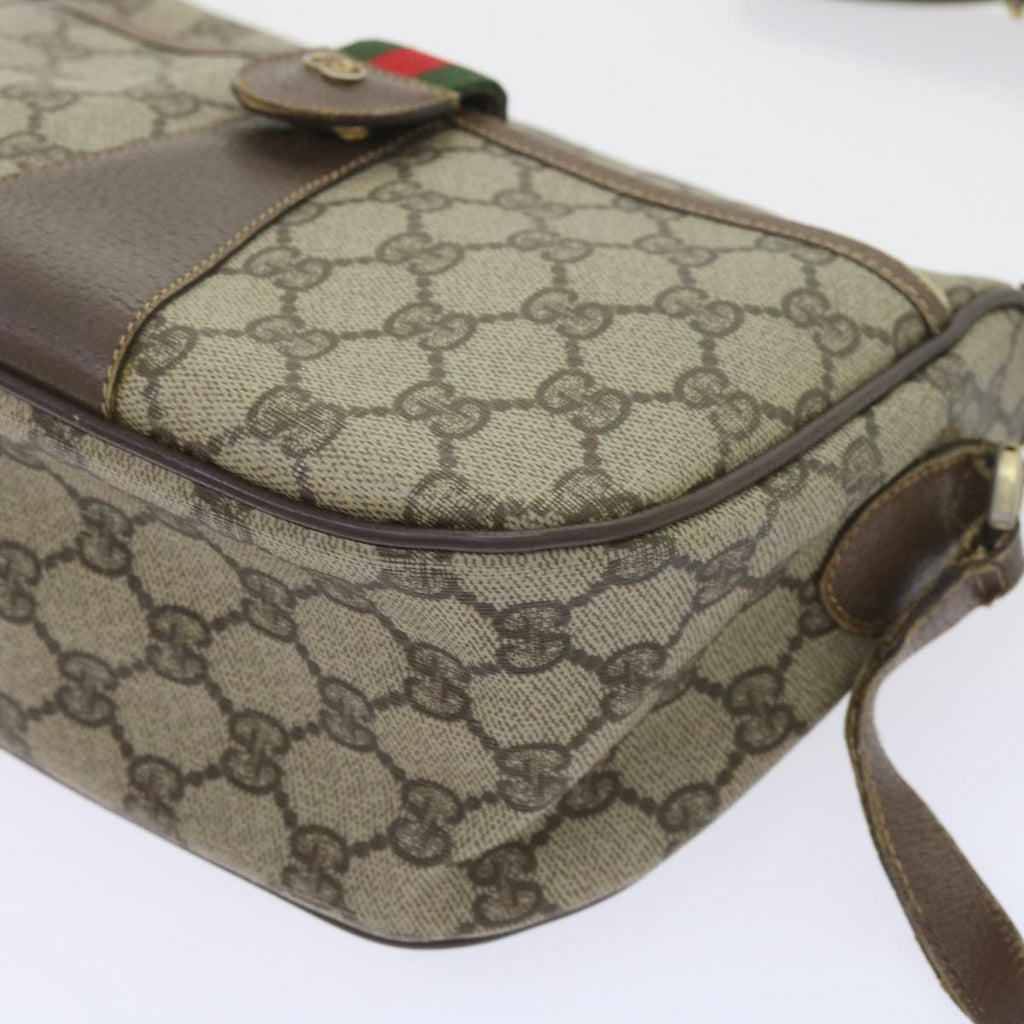 GUCCI GG Supreme Web Sherry Line Bag Beige Red 001 123 6177 023 ar10784