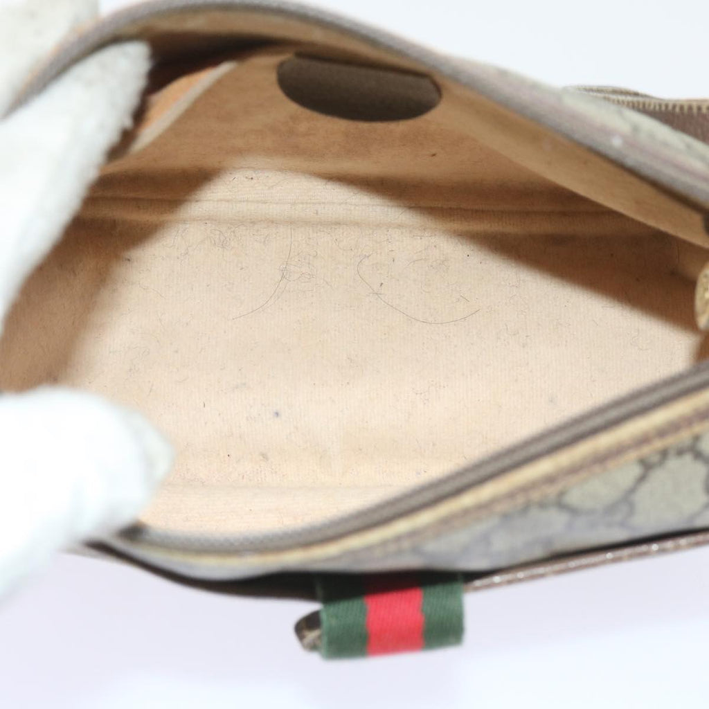 GUCCI GG Supreme Web Sherry Line Bag Beige Red 001 123 6177 023 ar10784