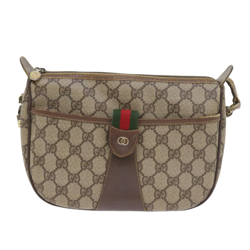 GUCCI GG Supreme Web Sherry Line Bag Beige Red 001 123 6177 023 ar10784