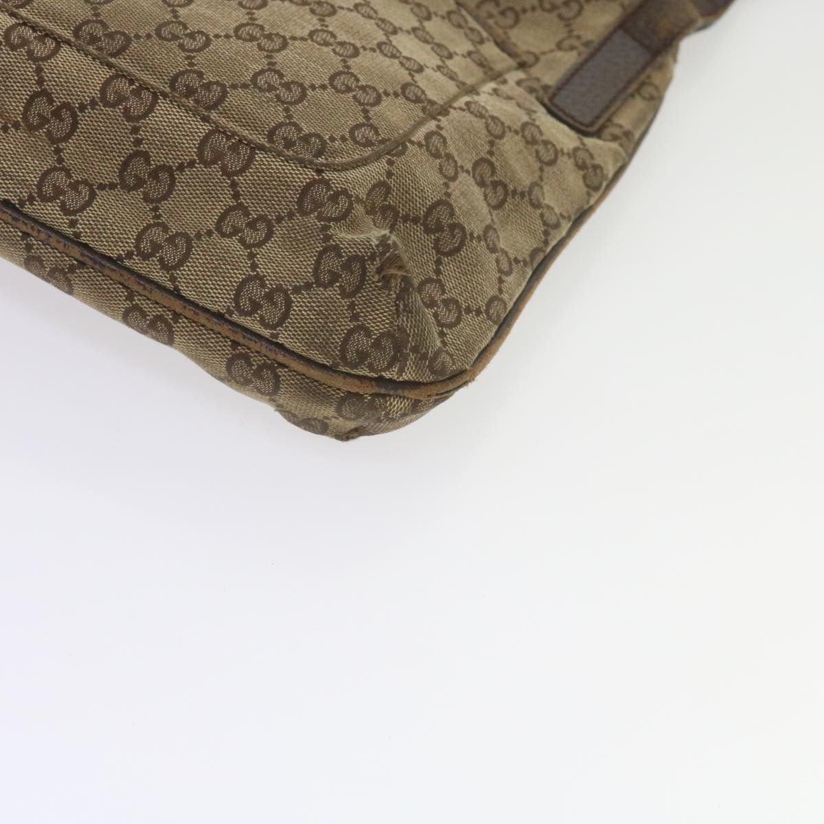 GUCCI GG Canvas Web Sherry Line Shoulder Bag 3Set Beige ar10786