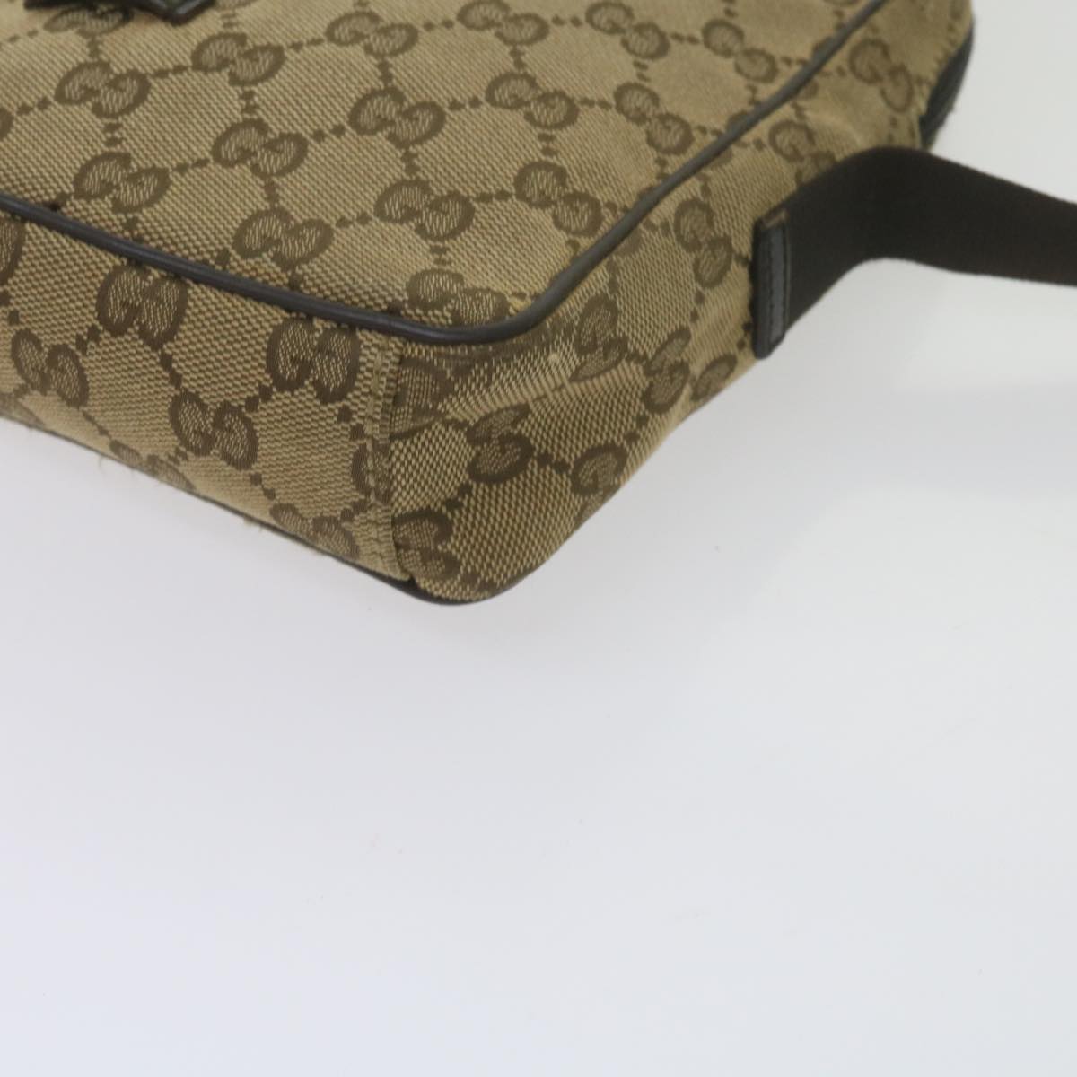 GUCCI GG Canvas Web Sherry Line Shoulder Bag 3Set Beige ar10786