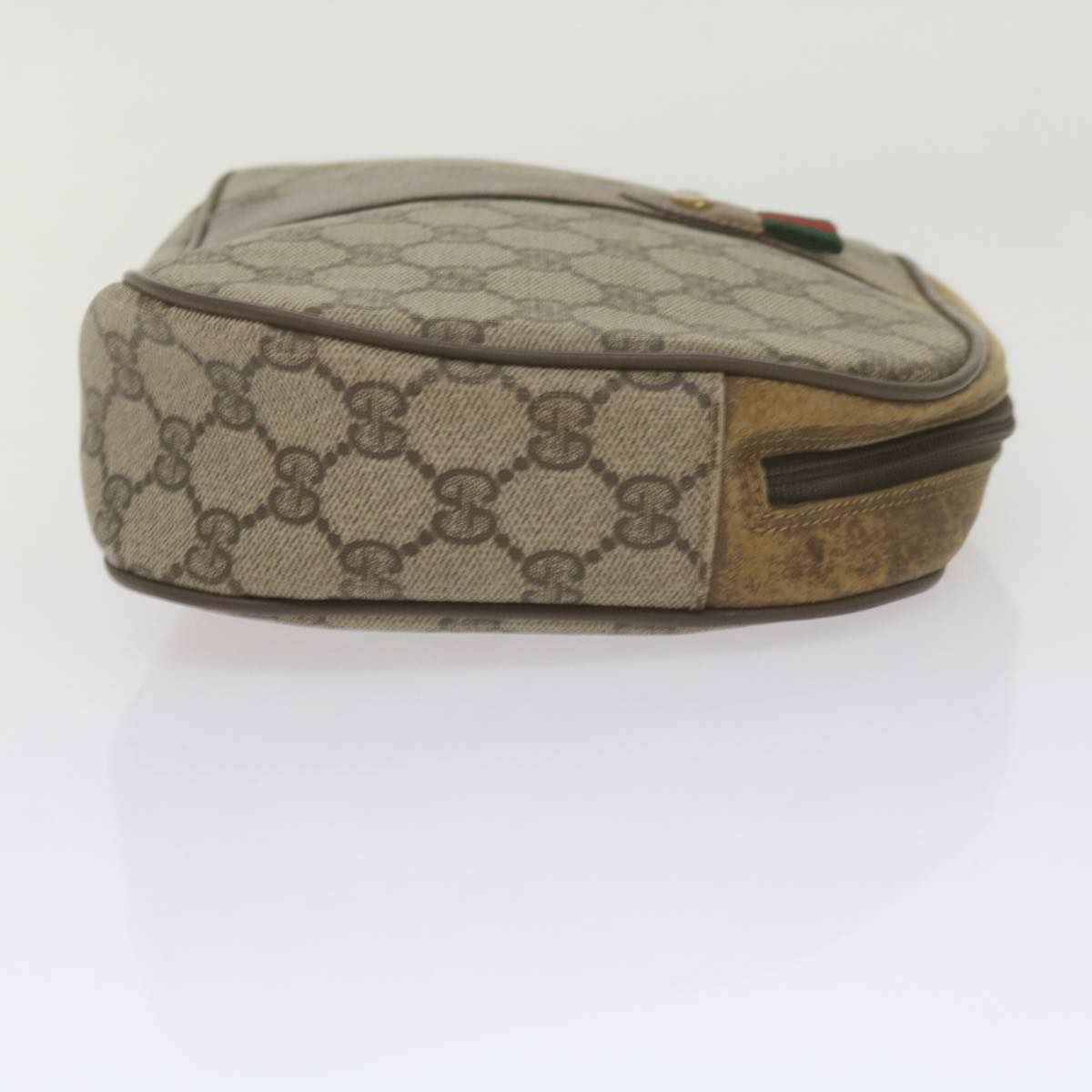 GUCCI GG Canvas Web Sherry Line Shoulder Bag 3Set Beige ar10786