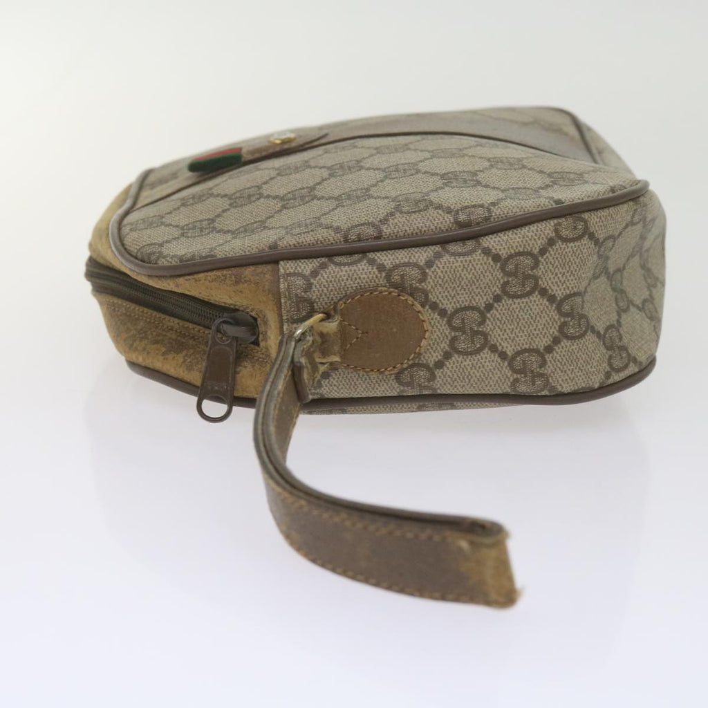 GUCCI GG Canvas Web Sherry Line Shoulder Bag 3Set Beige ar10786