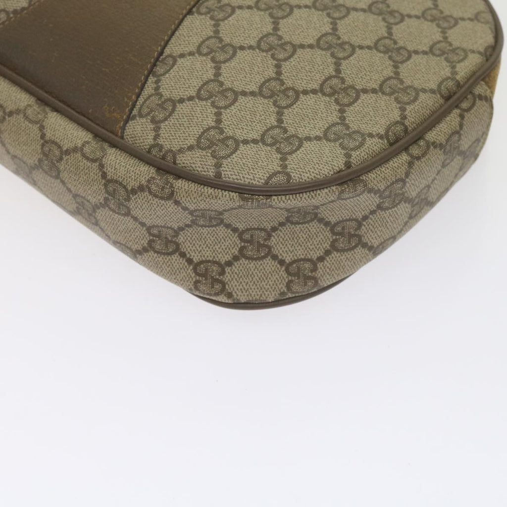 GUCCI GG Canvas Web Sherry Line Shoulder Bag 3Set Beige ar10786
