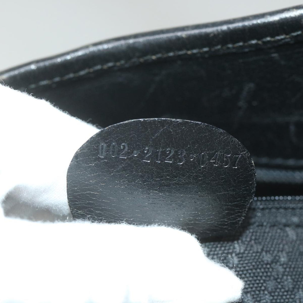 GUCCI Hand Bag Canvas Black 002 2123 0457 ar10841B