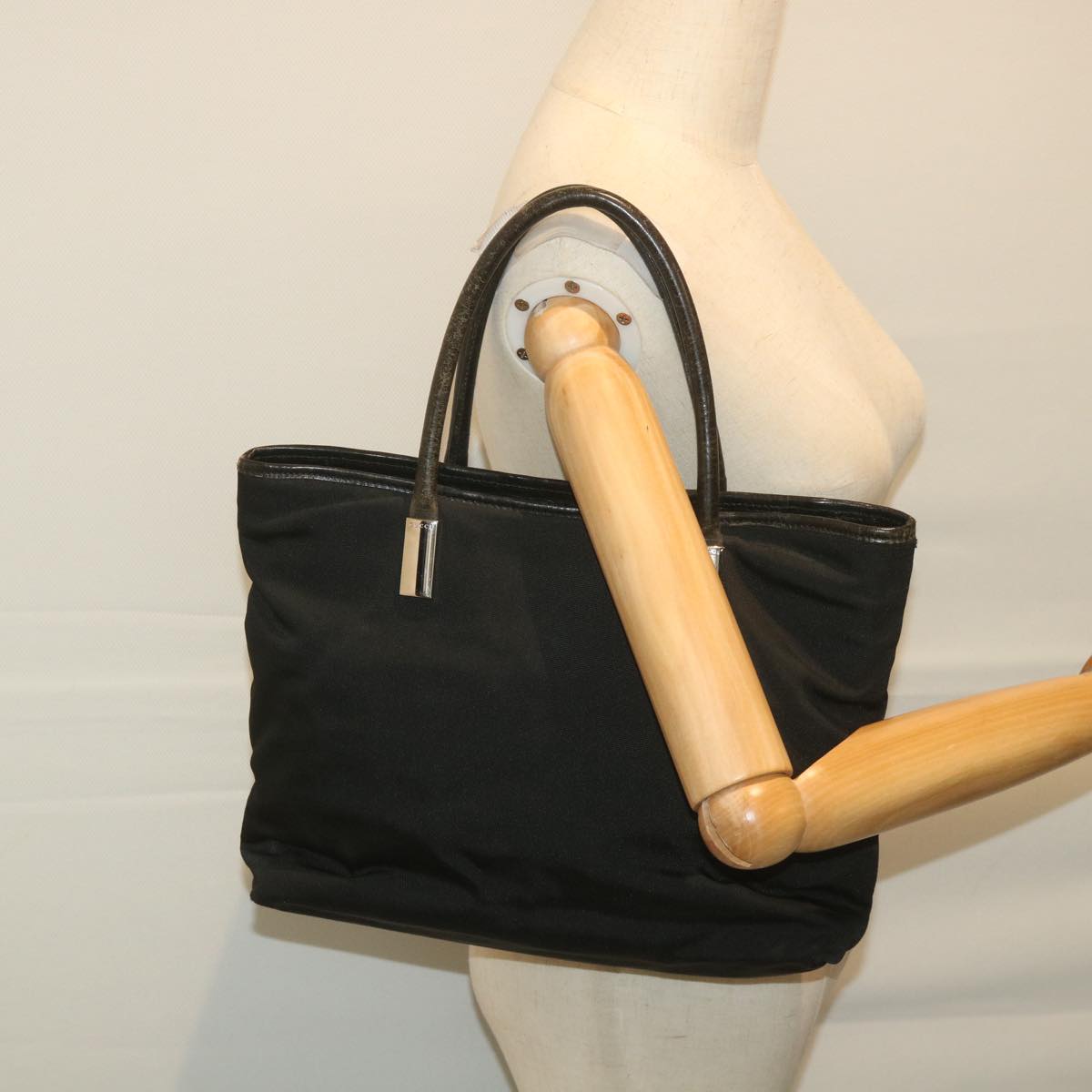 GUCCI Hand Bag Canvas Black 002 2123 0457 ar10841B