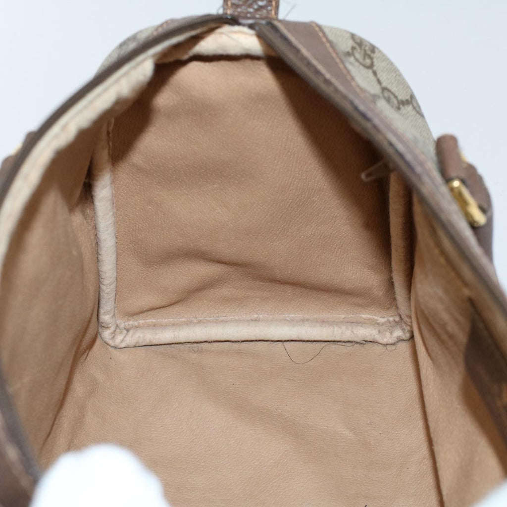 GUCCI GG Supreme Web Sherry Line Boston Bag Beige Red 40 02 007 ar10858