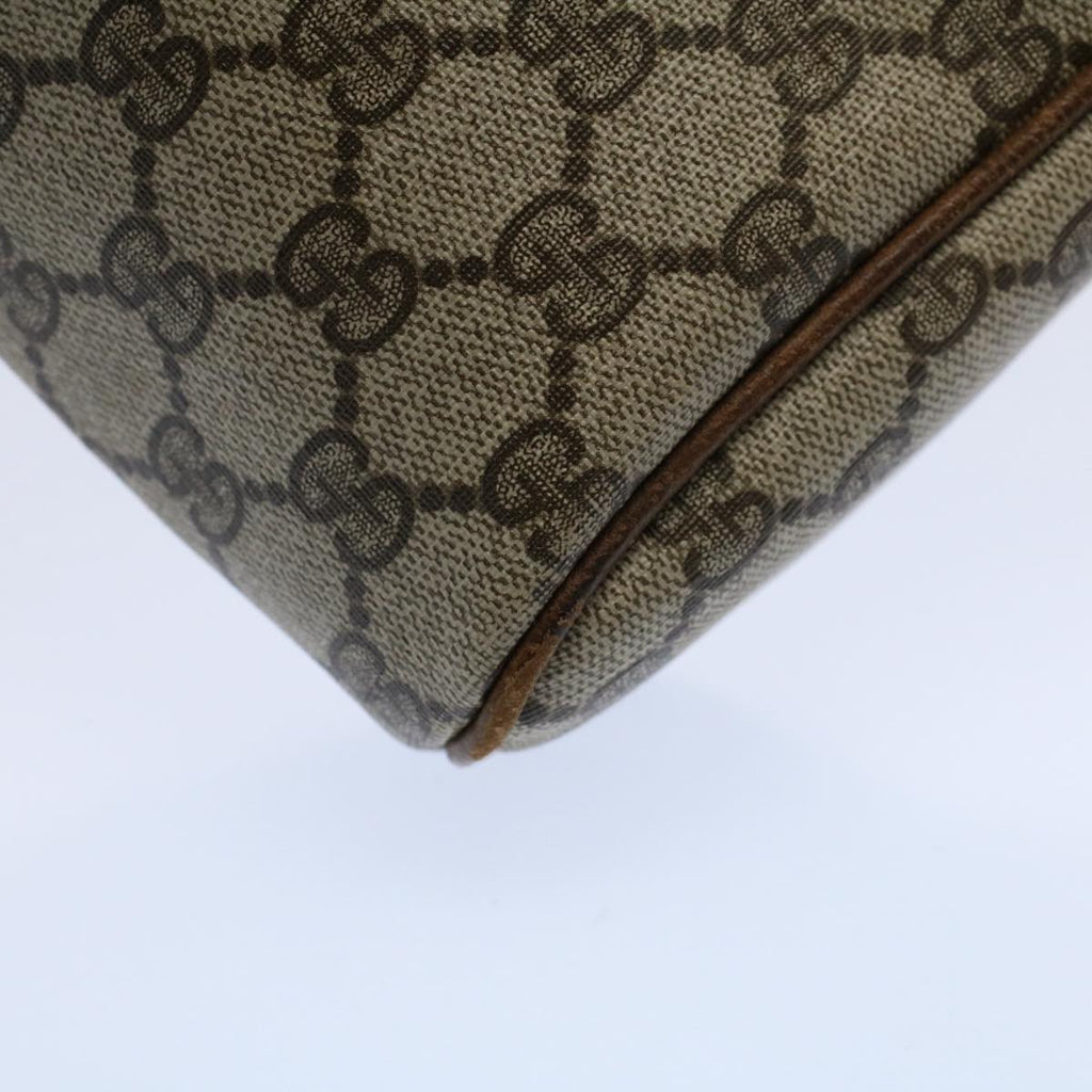 GUCCI GG Supreme Web Sherry Line Clutch Bag Beige Red Green 98 69 ar10859