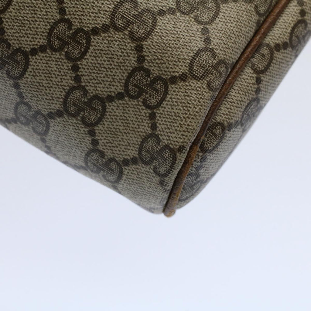 GUCCI GG Supreme Web Sherry Line Clutch Bag Beige Red Green 98 69 ar10859