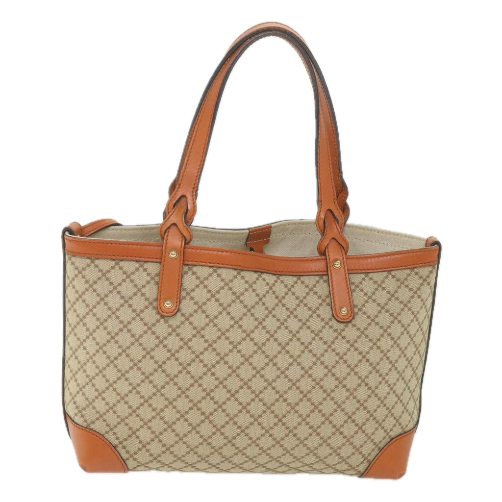 GUCCI Diamante Tote Bag Canvas Beige 269878 ar10867